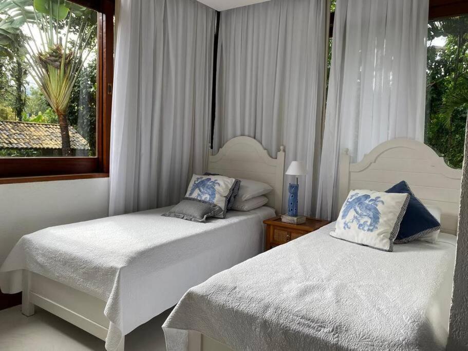 Casa Deliciosa Em Condo C/ Piscina Frente Ao Mar São Sebastião Exterior foto