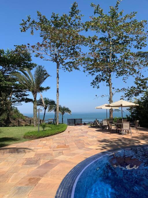 Casa Deliciosa Em Condo C/ Piscina Frente Ao Mar São Sebastião Exterior foto