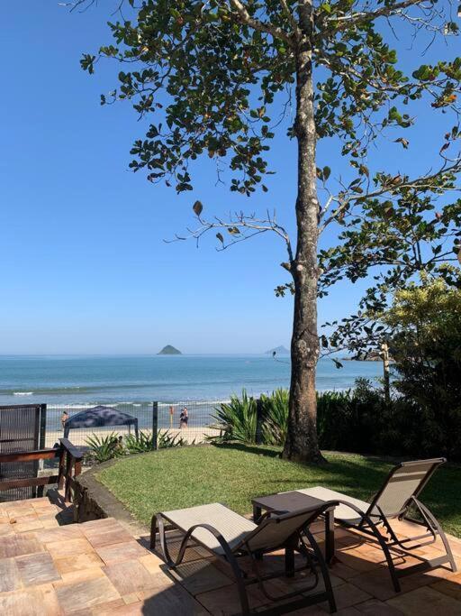 Casa Deliciosa Em Condo C/ Piscina Frente Ao Mar São Sebastião Exterior foto