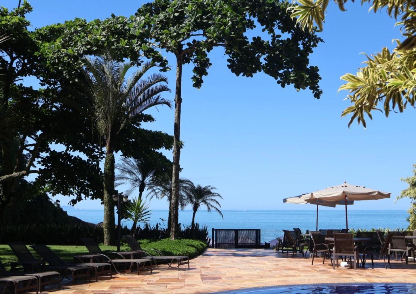 Casa Deliciosa Em Condo C/ Piscina Frente Ao Mar São Sebastião Exterior foto